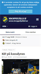 Mobile Screenshot of kroppefjallsif.se